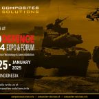 Composites Solutions at Indo Defense Expo & Forum 2025 in Jakarta.