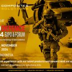 Composites Solutions at Indo Defense Expo & Forum 2024 in Jakarta.