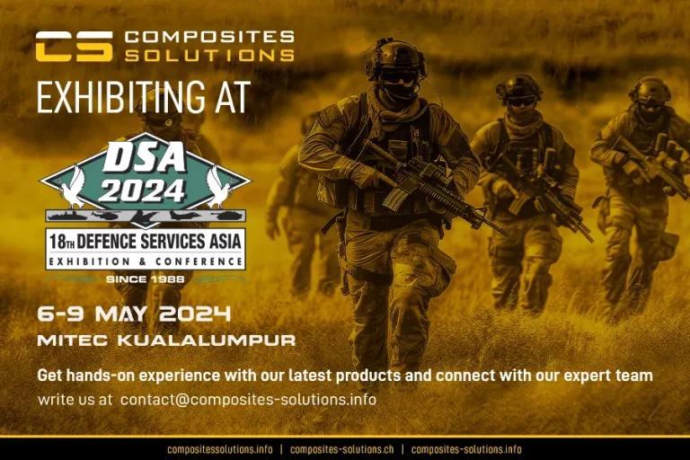 CS Composites Solutions -at DSA 2024, Defence and Homeland Security Show,